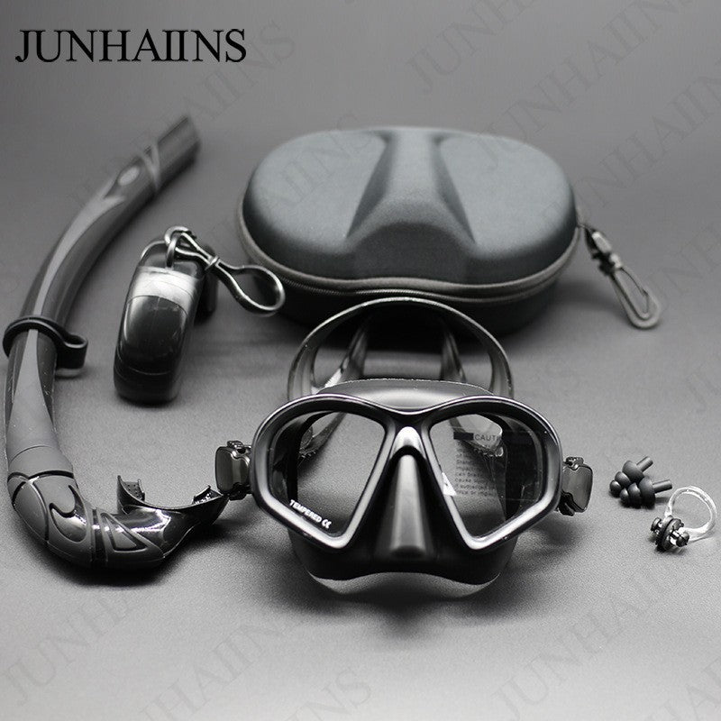 Men's and women's low-volume free diving goggles snorkeling equipment swimming goggles with myopia