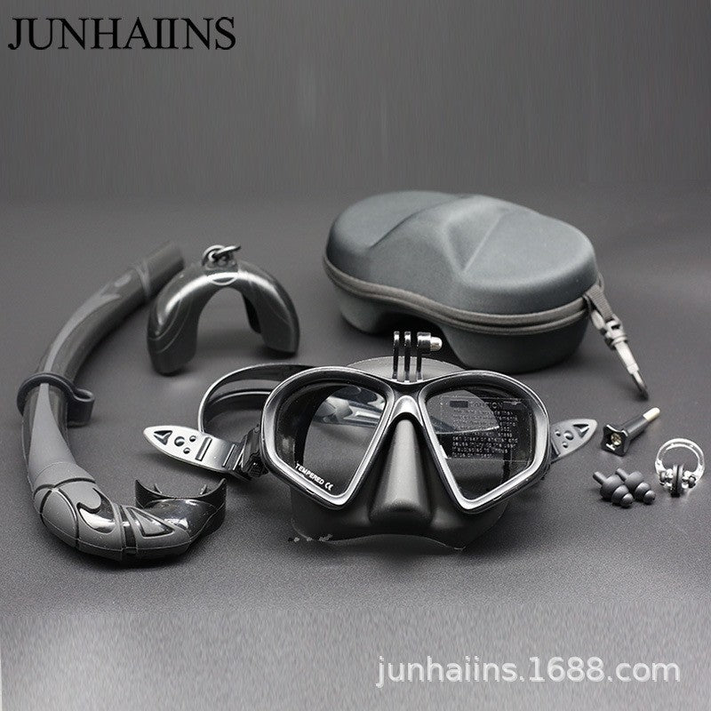 Men's and women's low-volume free diving goggles snorkeling equipment swimming goggles with myopia