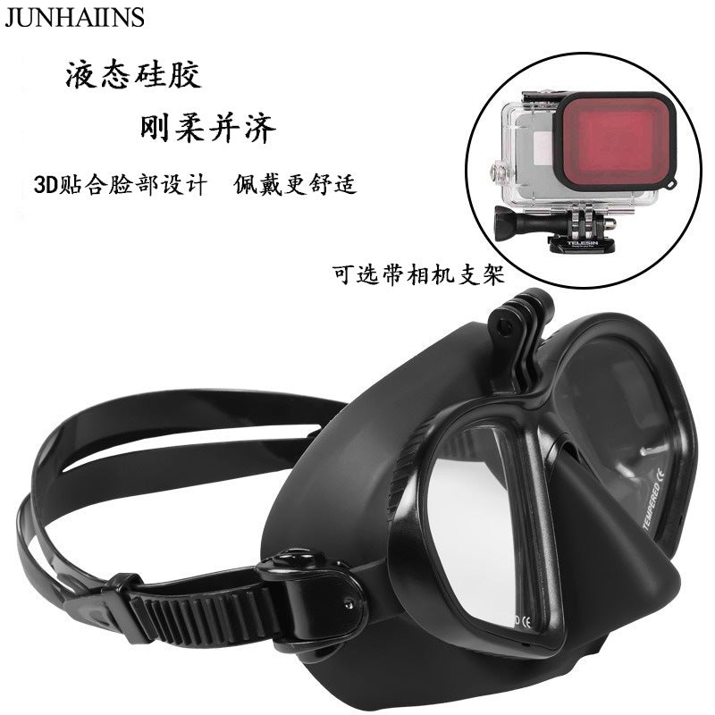 Men's and women's low-volume free diving goggles snorkeling equipment swimming goggles with myopia