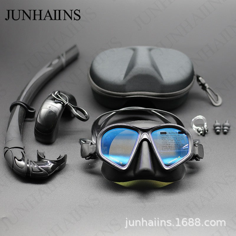 Men's and women's low-volume free diving goggles snorkeling equipment swimming goggles with myopia