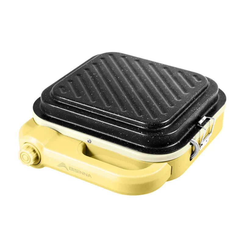 Ddtoding Windproof Portable Butane Stove - 2600W High-Power Camping Grill (Fuel Not Included)