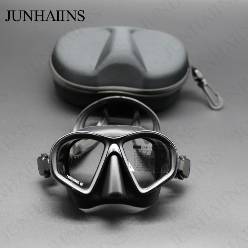 Men's and women's low-volume free diving goggles snorkeling equipment swimming goggles with myopia