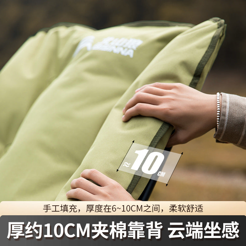 outdoor folding chair moon chair fishing chair outdoor equipment folding stool camping chair seat recliner