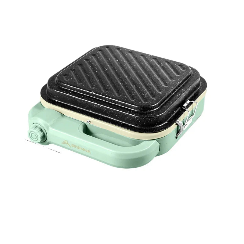 Ddtoding Windproof Portable Butane Stove - 2600W High-Power Camping Grill (Fuel Not Included)